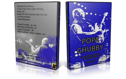 Artwork Cover of Popa Chubby 2004-05-01 DVD Bern Proshot