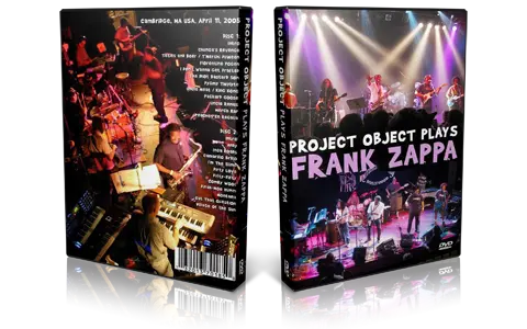 Artwork Cover of Project Object 2010-11-06 DVD Ithaca Audience