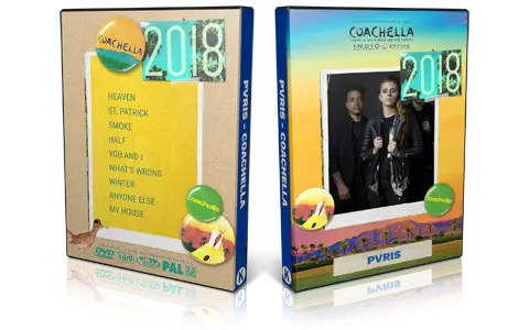 Artwork Cover of Pvris Compilation DVD Coachella 2018 Proshot