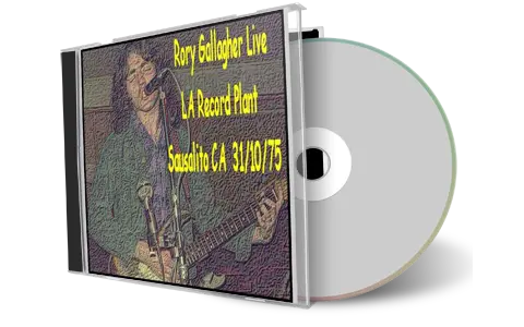 Artwork Cover of Rory Gallagher 1975-10-31 CD Sausalito Soundboard