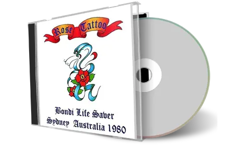 Artwork Cover of Rose Tattoo Compilation CD Melbourne 1980 Soundboard