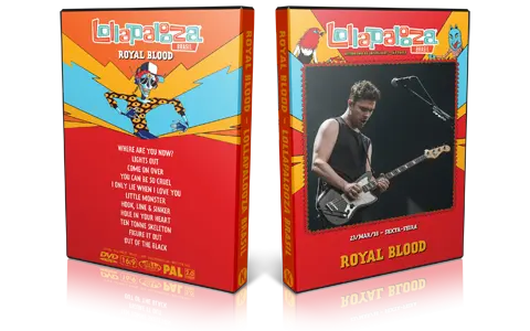 Artwork Cover of Royal Blood 2018-03-23 DVD Lollapalooza Brazil Proshot
