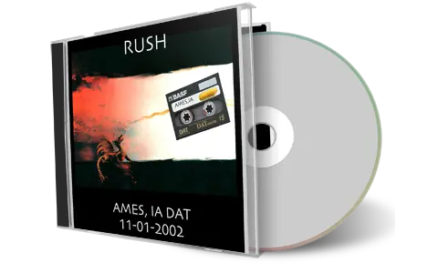 Artwork Cover of Rush 2002-11-01 CD Ames Audience