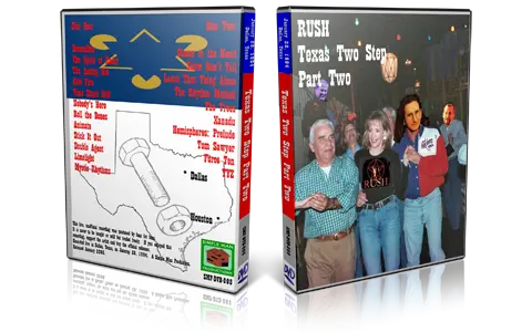 Artwork Cover of Rush 1994-01-28 DVD Dallas Audience