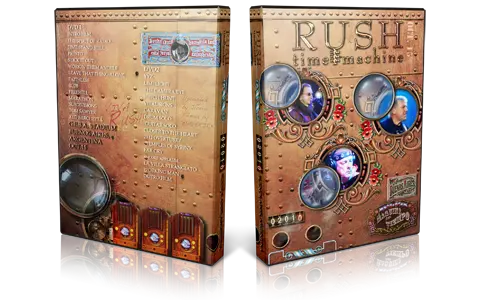 Artwork Cover of Rush 2010-10-15 DVD Buenos Aires Audience