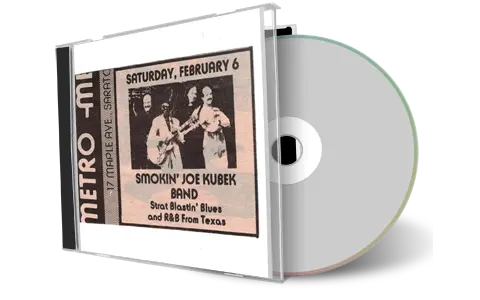 Artwork Cover of Smokin Joe Kubek 1993-02-06 CD Saratoga Springs Audience