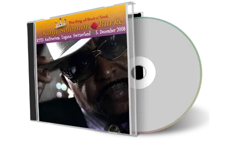 Artwork Cover of Solomon Burke 2008-12-05 CD Lugano Soundboard