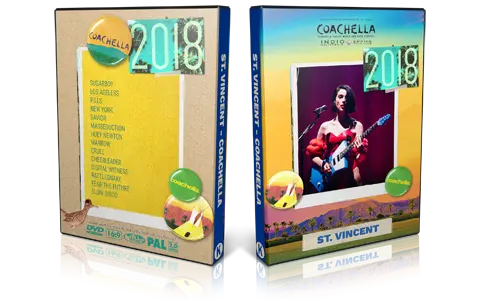 Artwork Cover of St Vincent Compilation DVD Coachella 2018 Proshot