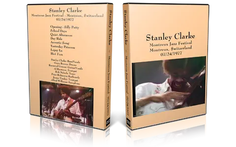 Artwork Cover of Stanley Clarke 1977-07-24 DVD Montreux Proshot