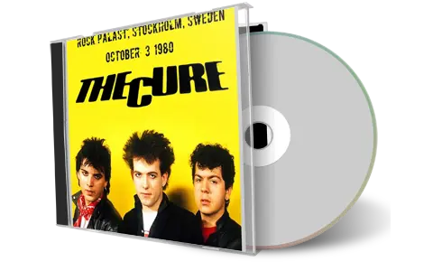 Artwork Cover of The Cure 1980-10-03 CD Stockholm Audience