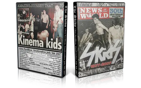 Artwork Cover of The Skids 2007-07-05 DVD Dunfermline Proshot