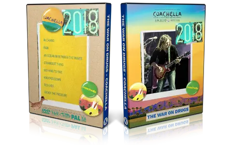 Artwork Cover of The War On Drugs Compilation DVD Coachella 2018 Proshot