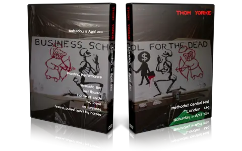 Artwork Cover of Thom Yorke 2005-04-16 DVD London Audience