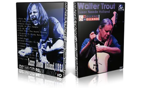 Artwork Cover of Walter Trout 1991-03-15 DVD Luxor Neede Audience
