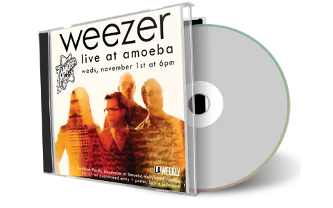 Artwork Cover of Weezer 2017-11-01 CD Hollywood Audience