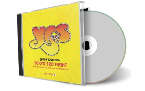 Artwork Cover of Yes 2016-11-28 CD Tokyo Soundboard