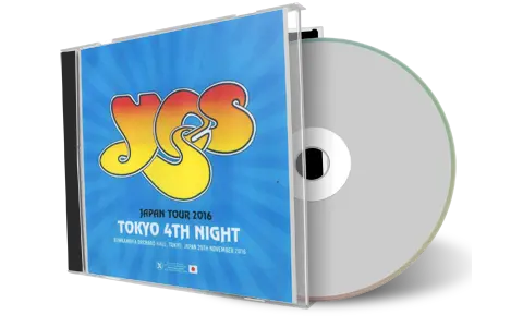 Artwork Cover of Yes 2016-11-29 CD Tokyo Soundboard
