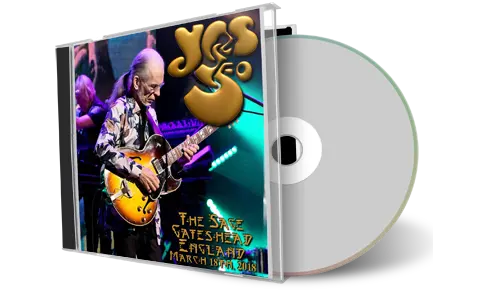 Artwork Cover of Yes 2018-03-18 CD Gateshead Audience