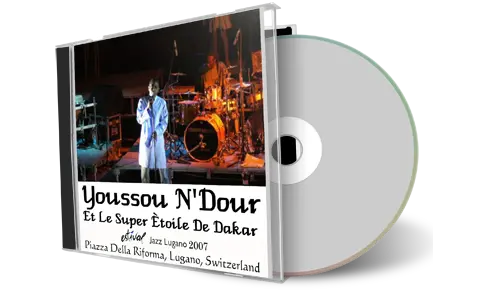 Artwork Cover of Youssou Ndour 2007-07-07 CD Lugano Soundboard