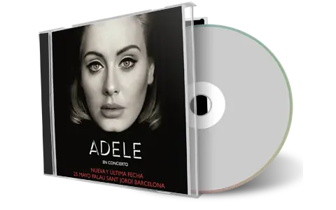 Artwork Cover of Adele 2016-05-24 CD Barcelona Audience