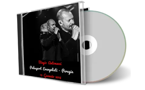 Artwork Cover of Biagio Antonacci 2018-01-19 CD Perugia Audience