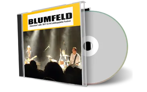 Artwork Cover of Blumfeld 2017-12-16 CD Dusseldorf Audience