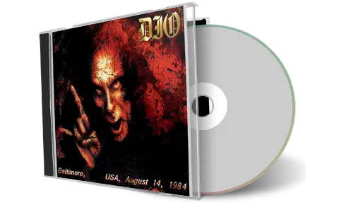 Artwork Cover of Dio 1984-08-14 CD Baltimore Audience