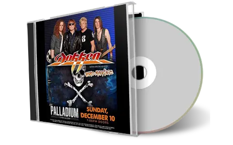 Artwork Cover of Dokken 2017-12-17 CD Worcester Audience