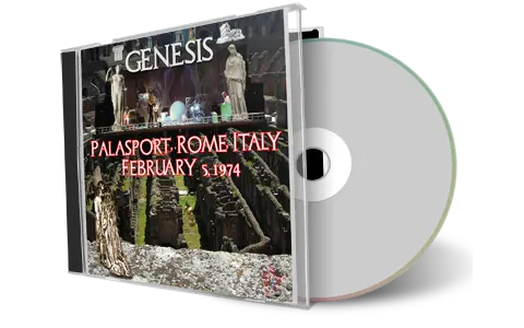 Artwork Cover of Genesis 1974-02-05 CD Rome Audience