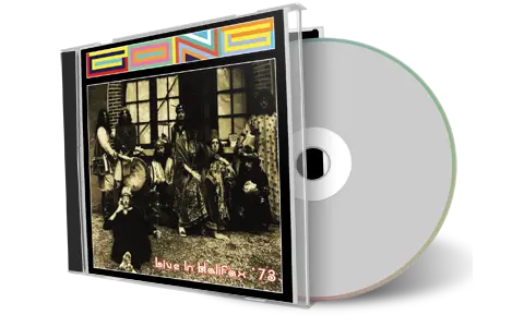 Artwork Cover of Gong Compilation CD Halifax 1973 Audience