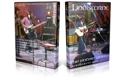 Artwork Cover of Lindisfarne 1978-09-25 DVD Aberdeen Proshot