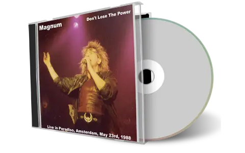 Artwork Cover of Magnum 1988-05-23 CD Amsterdam Audience