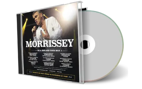 Artwork Cover of Morrissey 2018-02-20 CD Dublin Audience