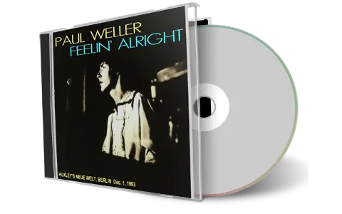 Artwork Cover of Paul Weller 1993-12-01 CD Berlin Audience