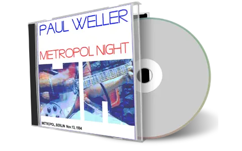 Artwork Cover of Paul Weller 1994-11-13 CD Berlin Audience