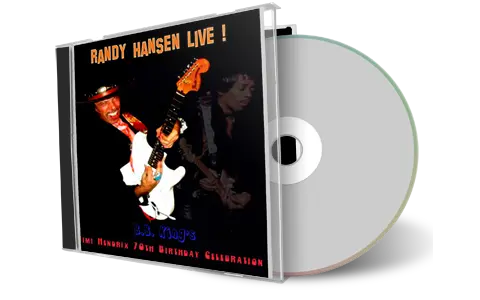 Artwork Cover of Randy Hansen 2012-11-25 CD New York City Audience