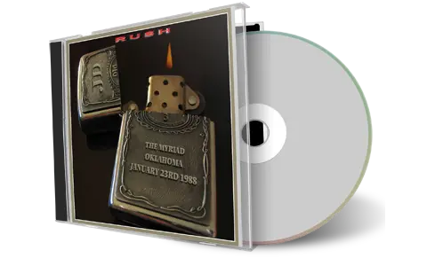 Artwork Cover of Rush 1988-01-23 CD Oklahoma Audience