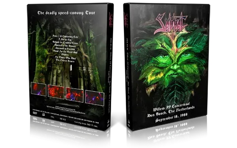 Artwork Cover of Sabbat 1988-09-18 DVD Den Bosch Audience