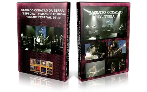 Artwork Cover of Sagrado Coracao da Terra 1996-09-12 DVD Rio de Janeiro Proshot