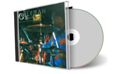 Artwork Cover of Tony Coleman Band 2004-06-24 CD Bellinzona Soundboard