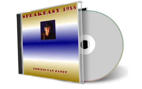 Artwork Cover of Townes Van Zandt 1988-07-30 CD New York City Audience