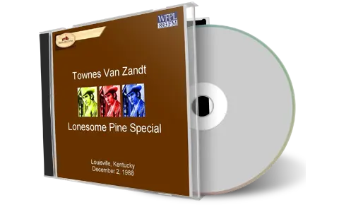 Artwork Cover of Townes Van Zandt 1988-12-02 CD Louisville Soundboard