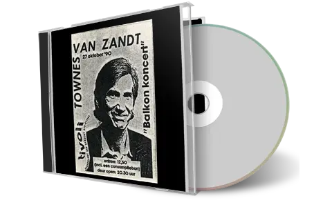 Artwork Cover of Townes Van Zandt 1990-10-27 CD Utrecht Audience