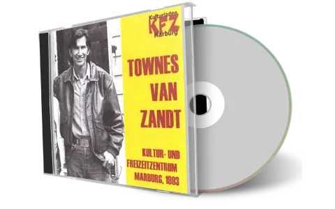 Artwork Cover of Townes Van Zandt 1993-10-06 CD Marburg Audience