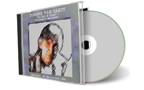 Artwork Cover of Townes Van Zandt 1994-12-09 CD Manchester Audience