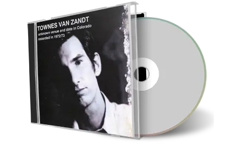 Artwork Cover of Townes Van Zandt Compilation CD Colorado 1972-1973 Audience