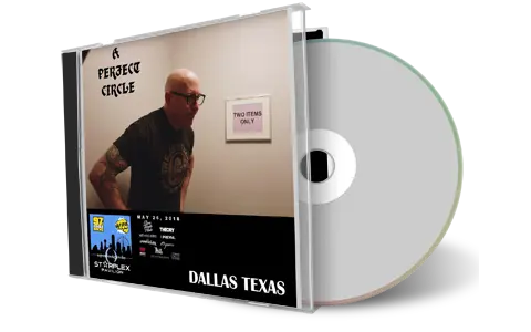 Artwork Cover of A Perfect Circle 2018-05-26 CD Dallas Audience