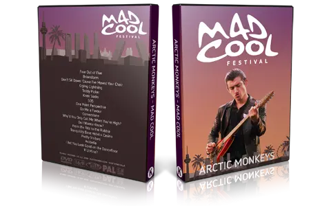 Artwork Cover of Arctic Monkeys 2018-07-13 DVD Mad Cool Festival Proshot