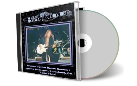 Artwork Cover of Blackfoot 1984-10-24 CD Cleveland Soundboard