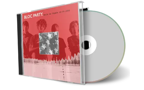 Artwork Cover of Bloc Party 2005-05-18 CD Paris Soundboard